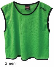 LS Mesh Bib Small Boys Green
